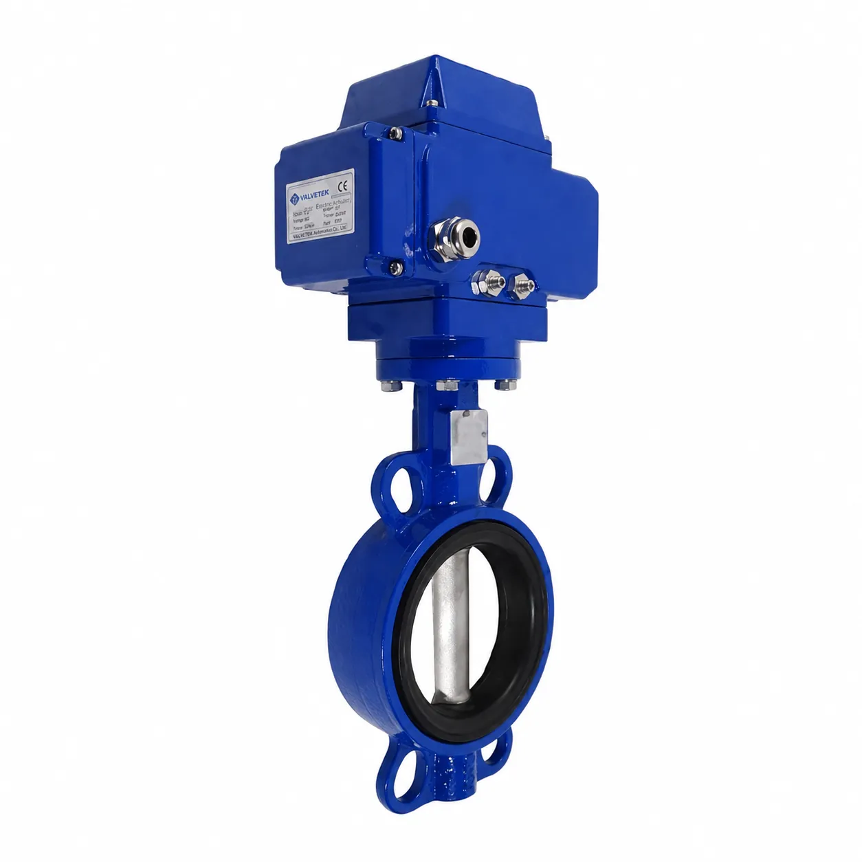 Atuador 220 V Elektrik Aktüatörlü Kelebek Vana ( Tüm Boylar )