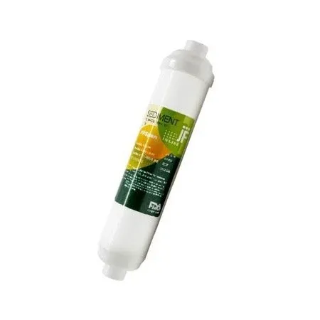 JF 12" Inline Sediment Filtre Şeffaf Quick Bağlantılı - Dirsekleri Dahil