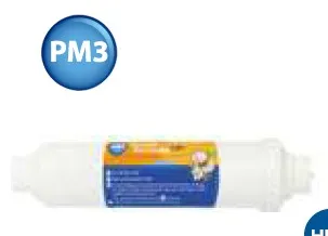 10" HND Inline PM3 Mineralli Post Karbon ( 2 Adet Dirsek Dahil )