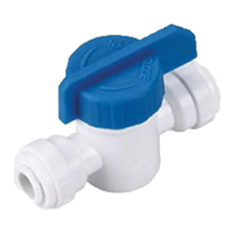Quick Manuel Autoflush Vanası QF 1/4” T - 1/4” T - 6 mm Ara Vana