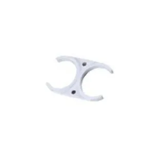 2” x 2” Plastik Kelepçe 10” Inline Post Karbon ve 10” Inline Mineral Filtre Kelepçesi