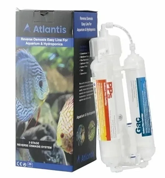 Atlantis 3 Aşamalı Akvaryumlar İçin Su Arıtma Cihazı 75 GPD